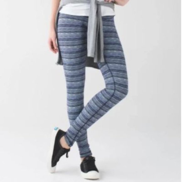 EUC LULULEMON Wunder Under Mid Rise Leggings - Picture 2 of 14